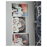 (3) 8x10 Photos of Neil Armstrong, James Lovell &