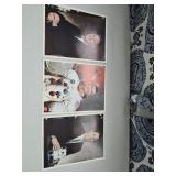 (3) 8x10 Ohotos of Astronauts Dond Lind, Fred