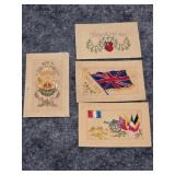 Embroidered Postcards