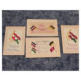 Embroidered Postcards