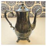 Vintage Silver-plated Coffee or Teapot from the