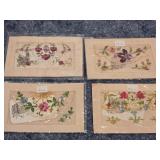 Embroidered Postcards