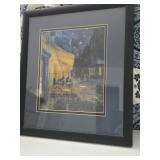"Cafe Terrace At Night" Print by Van Gough