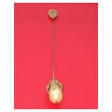 Vtg. Hat Pin w/Faux Pearl