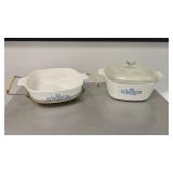 (2) Corningware Casserole Dishes