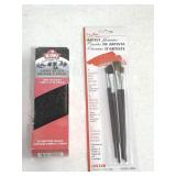 Kiwi Horsehair Shine Brush & Paint Brushes