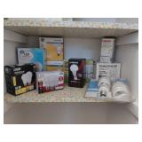 Entire Contents of Lightbulb Shelf