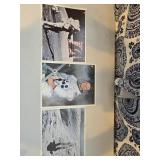 (3) 8x10 Photos of the Lunar Landing & Astronaut