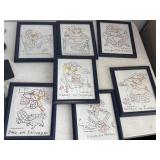 (7)  Vintage Marge Clayton Needlepoint