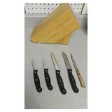Knife Block & Knives
