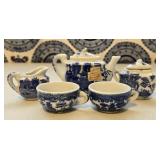 Blue Willow Mini Tea Set