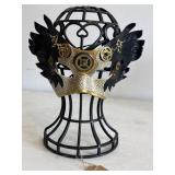 Merimask Hand Crafted Steampunk  Leather Mask