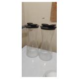 (2) Rubbermaid Plastic Carafes