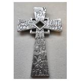 Pewter Wall Cross 5"ï¿½8"