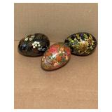 (3) Hand Painted Egg (Pysanka)