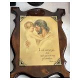 VTG Religious Wall Plaque Featuring an Image of