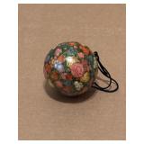 VTG Hand-painted Papier-mï¿½chï¿½ Ball