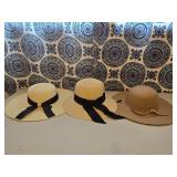 (3) Ladies Hats