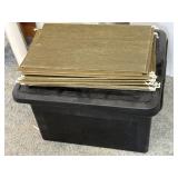 Storage Container, File Organizers, & Folders