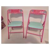 (2) Minnie Mouse Chairs