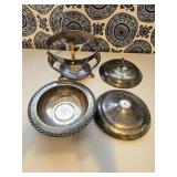 Vintage Oneida Silver-plated Serving Bowl.