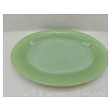 Fire King Jadeite Oval Plate 12"