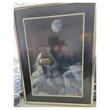 "MOON ROVER" by Alan Bean 25"x33"