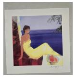 Seriolithograph Titled "Beaute Marine" by the
