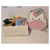 Assorted Kids Toys & Backpack