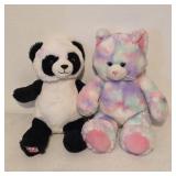 (2) Build- a- Bear Stuffed Animals
