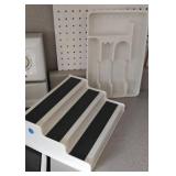 Storage Shelf & Utensil Organizer