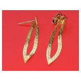 14K Earrings 1 Gram