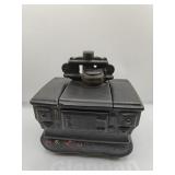 McCoy Black Cook Stove Cookie Jar