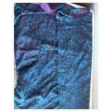 Blue and Maoron Saree