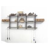 Vintage 3 Tier Wooden Knickknack Display