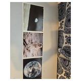 (3) 8x10 Photos of Apollo Missions 8, 11 & 19