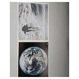(2) 8x10 Photos of Duke Collecting Lunar S
