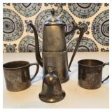 Antique Silver-plated Coffee or Tea Set