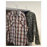 (2) Long Sleeved Men