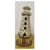 14" Tealight Candle Lighthouse