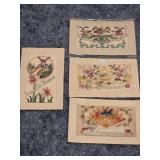 Embroidered Postcards