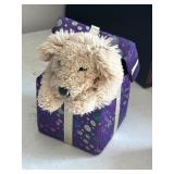 Folkmanis Puppets Gift Box Puppy Puppet