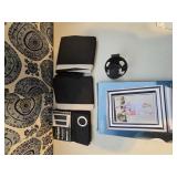 Blackout Curtain Panels. NIB Towle 8x10 Frame &