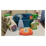 Cleaners, caddy, laundry care