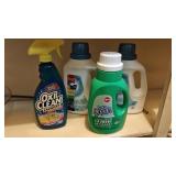 Partial laundry detergents