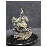Signed & Numbered "Crow Warrior" by artist C.A. Signed & Numbered "Crow Warrior" by artist C.A.