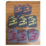 (8) Newport Alive with Pleasure Iron on Patches (8) Newport Alive with Pleasure Iron on Patches