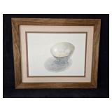 Signed Watercolor Print "Eggs in Colander" Signed Watercolor Print "Eggs in Colander"