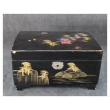 Vtg Japanese Lacquerware Music Box, Likely Vtg Japanese Lacquerware Music Box, Likely