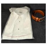 NWT Joseph A Bank Tuxedo Shirt & Wolfant  Brown NWT Joseph A Bank Tuxedo Shirt & Wolfant  Brown